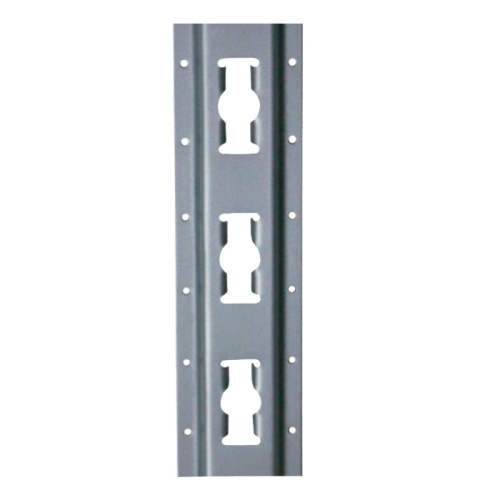 Такелажная рейка для крепления груза вертикальная стальная 2,5 мм, 3,048 м.